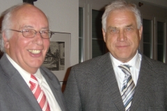 Zwei Ehrenbürger Andreas Iten und Erwin Häusler
