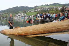 Einbaum Einwasserung, 09