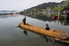 Einbaum Einwasserung, 10